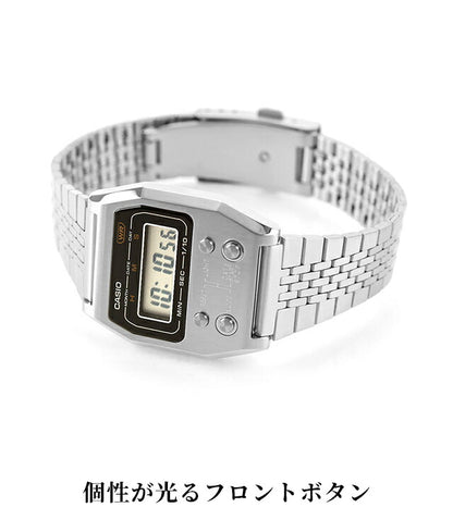 カシオ チープカシオ CASIO プレミアムシリーズ クォーツ 電池式 A1100 海外モデル ユニセックス チプカシ メンズ レディース 腕時計 ブランド デジタル シルバー ブラック ゴールド 黒 選べるモデル おしゃれ 防水 かわいい プレゼント 実用的