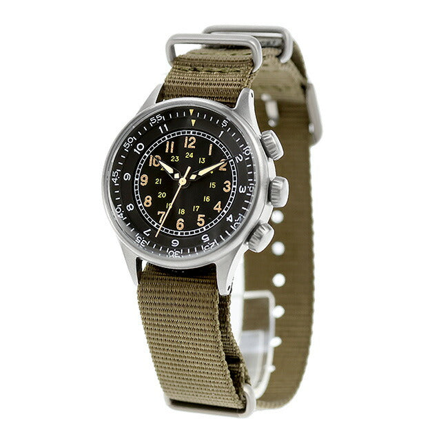 モントルロロイ ミリタリーウォッチ TYPE A-15 Elapsed watch