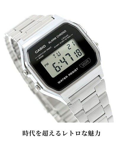 Casio CASIO Classic Quartz Battery Operated A158 Unisex Chipkashi Men&