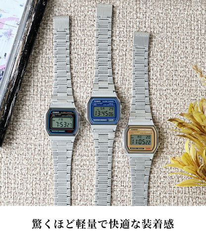 Casio CASIO Classic Quartz Battery Operated A158 Unisex Chipkashi Men&