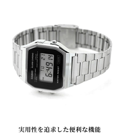 Casio CASIO Classic Quartz Battery Operated A158 Unisex Chipkashi Men&