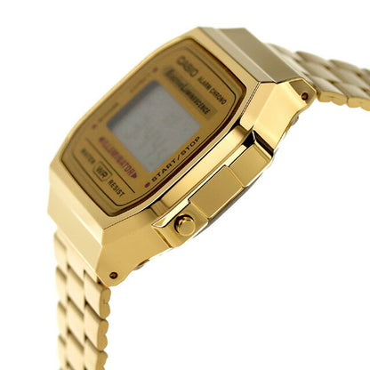 カシオ CASIO A168WG-9W ヴィンテージ 海外モデル メンズ 腕時計 ブランド カシオ casio デジタル ゴールド A168WG-9WDF