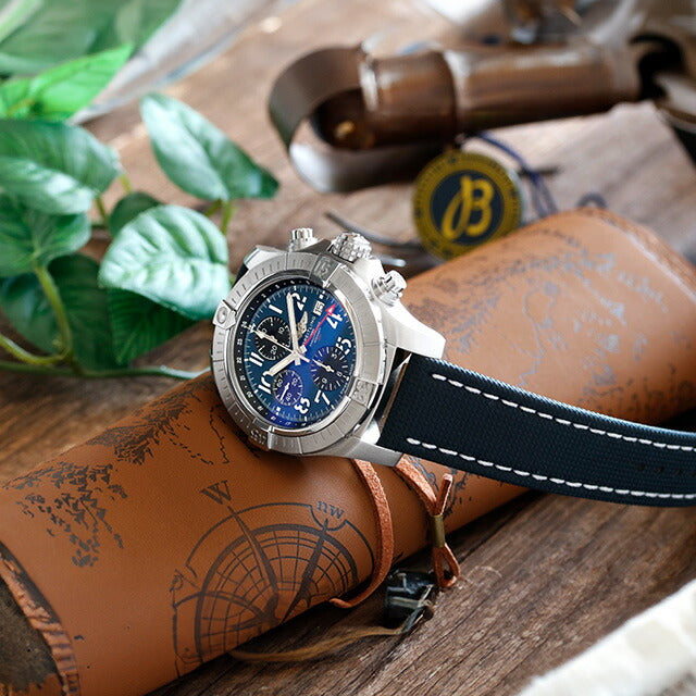 ブライトリング アベンジャー クロノグラフ GMT 45 自動巻き 腕時計 ブランド メンズ クロノグラフ BREITLING A24315101C1X1 アナログ A24315101C1X1