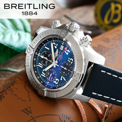 ブライトリング アベンジャー クロノグラフ GMT 45 自動巻き 腕時計 ブランド メンズ クロノグラフ BREITLING A24315101C1X1 アナログ A24315101C1X1