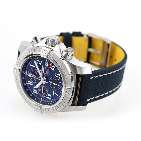ブライトリング アベンジャー クロノグラフ GMT 45 自動巻き 腕時計 ブランド メンズ クロノグラフ BREITLING A24315101C1X1 アナログ A24315101C1X1
