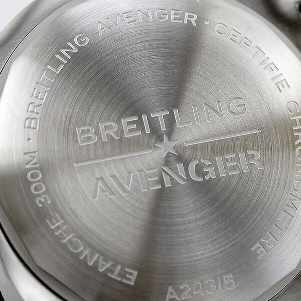 ブライトリング アベンジャー クロノグラフ GMT 45 自動巻き 腕時計 ブランド メンズ クロノグラフ BREITLING A24315101C1X1 アナログ A24315101C1X1