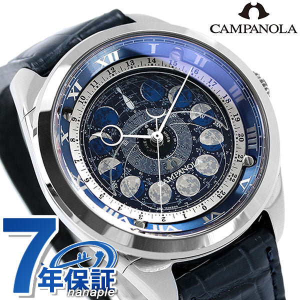 Genuine product, loan eligible, Citizen Campanola Cosmo Sign, Constellations Panel, Moon Age, CITIZEN Watch, Watch Brand AA7800-02L Men&