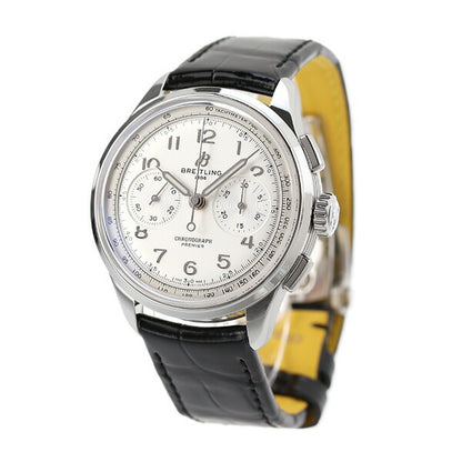 ブライトリング プレミエ B09 クロノグラフ 40 手巻き 腕時計 ブランド メンズ クロノグラフ BREITLING AB0930371G1P1 アナログ AB0930371G1P1