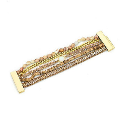 ケープディアブロ CAPE DIABLO CDBL0157 3連ブレス ゴールドルインカフブレスレット レギュラー ABCD00090L