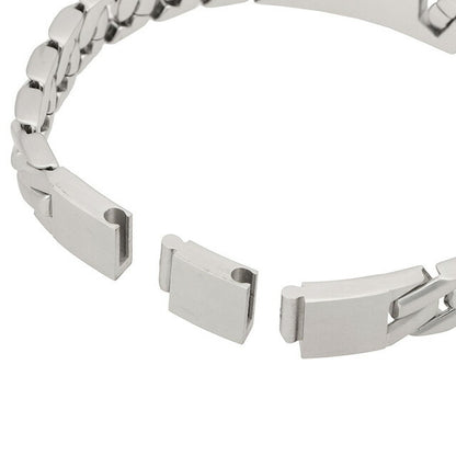 エンポリオアルマーニ EMPORIO ARMANI EGS2435040 イーグルロゴ ブレスレット シルバー メンズ アクセサリー ABEA00228M