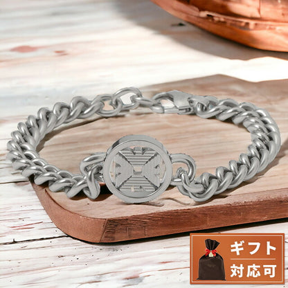 エンポリオアルマーニ EMPORIO ARMANI EGS3041040 イーグルロゴ チェーン ブレスレット シルバー メンズ アクセサリー ABEA00232M