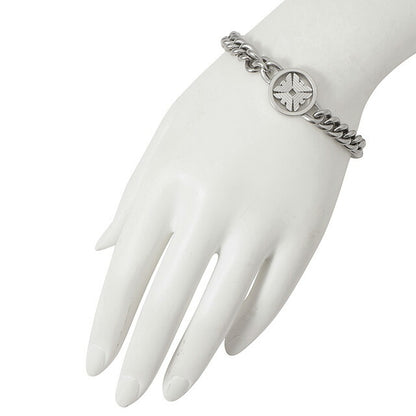 エンポリオアルマーニ EMPORIO ARMANI EGS3041040 イーグルロゴ チェーン ブレスレット シルバー メンズ アクセサリー ABEA00232M