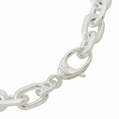 グッチ GUCCI 620798 J8400 8106 17cm インターロッキングG ダブルG チェーン ブレスレット シルバー メンズ レディース アクセ ABGU00536M
