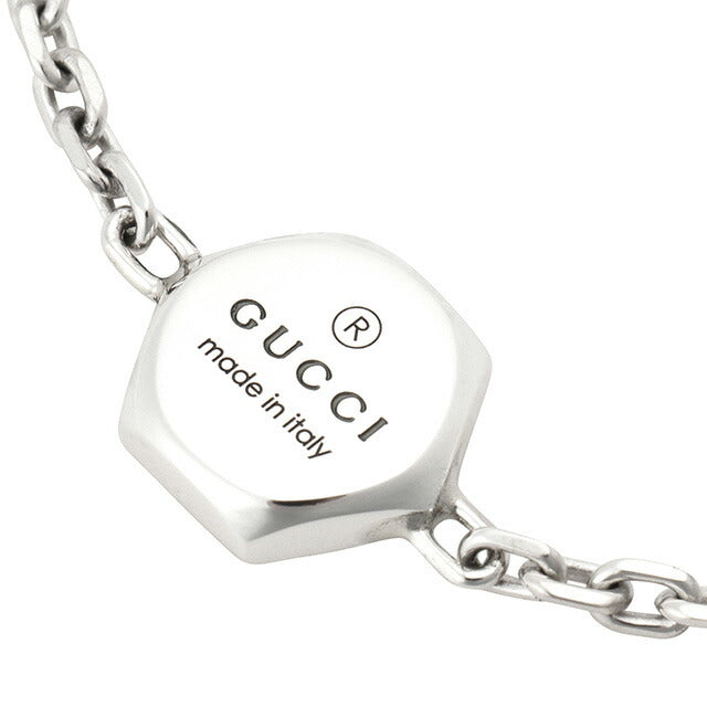 グッチ GUCCI 779169 J8400 8106 19cm トレードマーク エングレービング ブレスレット シルバー レディース メンズ アクセサリー ABGU00558L
