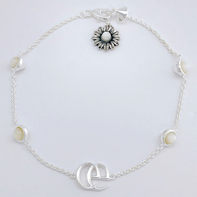 グッチ GUCCI 773229 JAAFQ 8135 16cm GGマーモント ダブルG フラワー ブレスレット シルバー レディース アクセサリー GG MARMONT BRACELET ABGU00562L