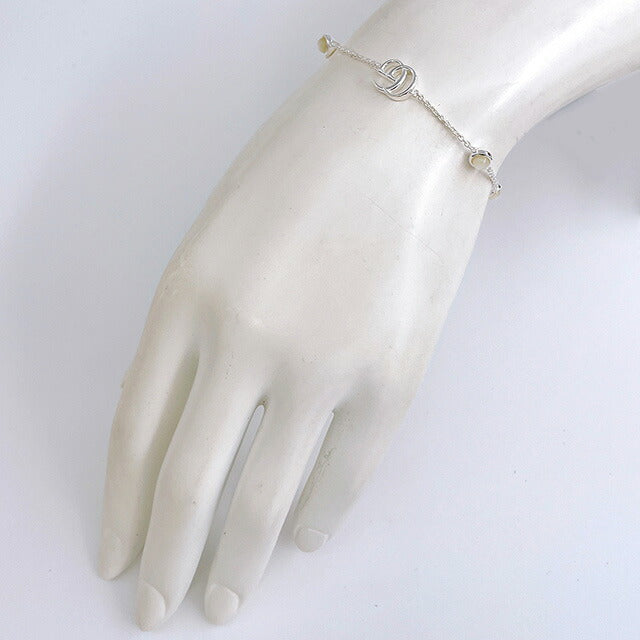 グッチ GUCCI 773229 JAAFQ 8135 16cm GGマーモント ダブルG フラワー ブレスレット シルバー レディース アクセサリー GG MARMONT BRACELET ABGU00562L