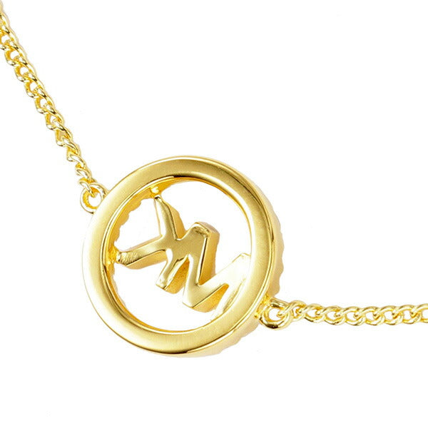 マイケルコース MICHAEL KORS MKC1246AN710 MKロゴ パヴェ サークル スライダー ブレスレット ゴールド レディース アクセサリー ABMK00218L
