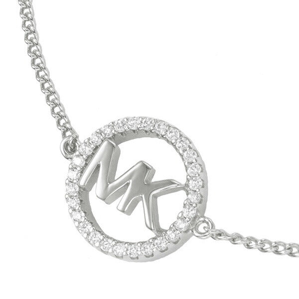 マイケルコース MICHAEL KORS MKC1246AN040 MKロゴ パヴェ サークル スライダー ブレスレット シルバー レディース アクセサリー ABMK00225L