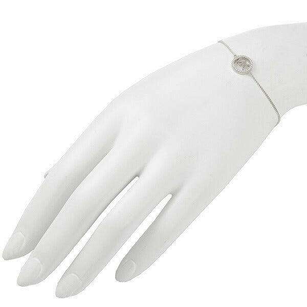 マイケルコース MICHAEL KORS MKC1246AN040 MKロゴ パヴェ サークル スライダー ブレスレット シルバー レディース アクセサリー ABMK00225L