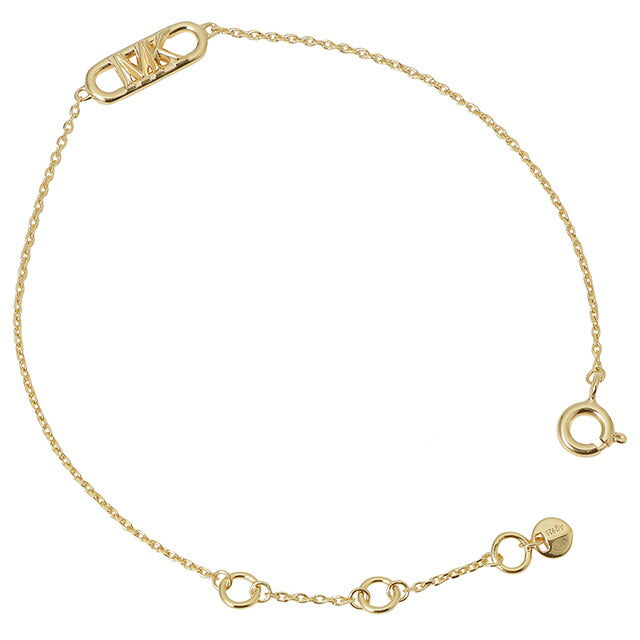マイケルコース MICHAEL KORS MKC164100710 エンパイア ロゴ チェーンリンク ライン ブレスレット MKロゴ レディース アクセ ABMK00259L