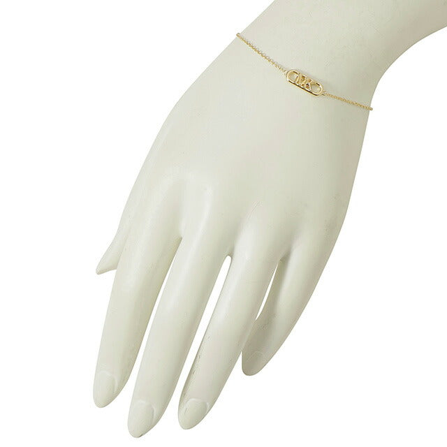 マイケルコース MICHAEL KORS MKC164100710 エンパイア ロゴ チェーンリンク ライン ブレスレット MKロゴ レディース アクセ ABMK00259L