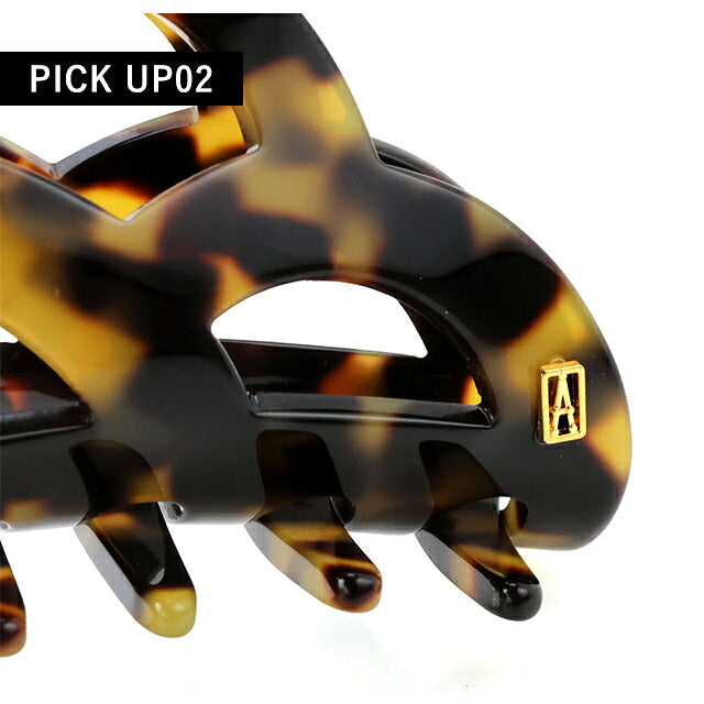 アレクサンドル ドゥ パリ ヘアクリップ レディース ブランド ALEXANDRE DE PARIS クラシックLクリップ ACCL-9359-02-W べっ甲 ACCL-9359-02-W