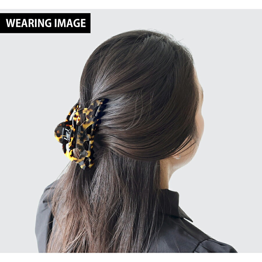 アレクサンドル ドゥ パリ ヘアクリップ レディース ブランド ALEXANDRE DE PARIS クラシックLクリップ ACCL-9359-02-W べっ甲 ACCL-9359-02-W