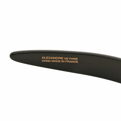アレクサンドル ドゥ パリ ALEXANDRE DE PARIS AHB 1543 N カチューシャ ブラック ヘアバンド 髪留め レディース ヘアアクセ AHAL00007L