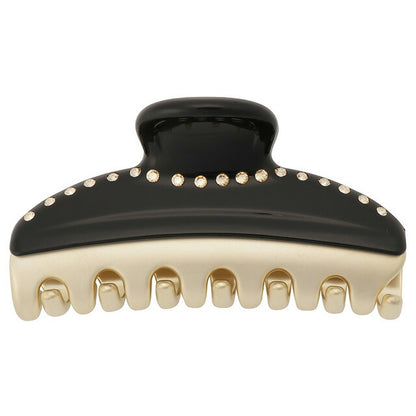 アレクサンドル ドゥ パリ ALEXANDRE DE PARIS ICCM-15571-03 N3 ヴァンドーム Mクリップ クリスタル ヘアクリップ ブラック 髪留め レディース AHAL00035L