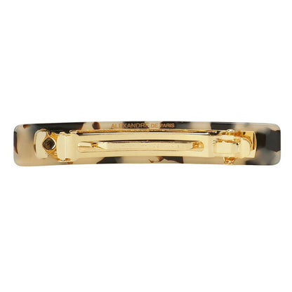 アレクサンドル ドゥ パリ ALEXANDRE DE PARIS AA6 735 G ベーシック バレッタ ベージュマーブル 髪留め レディース AHAL00039L
