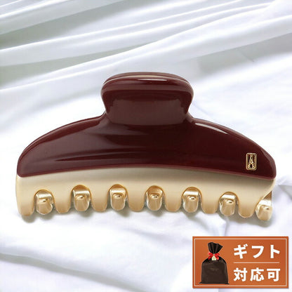 アレクサンドル ドゥ パリ ALEXANDRE DE PARIS ICCM 15571 02 B2 ヴァンドーム Mクリップ ヘアクリップ ボルドー 髪留め AHAL00052L