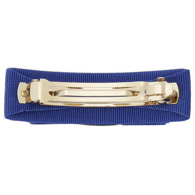 フェラガモ FERRAGAMO 765361 342019 111 ヴァラ リボン バレッタ ブルー レディース ヘアアクセサリー ヘアクリップ 髪留め AHFR00054L