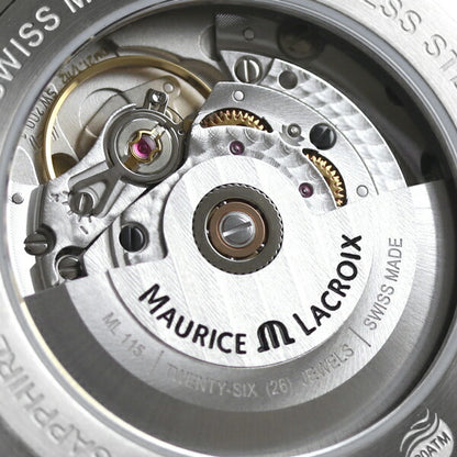 モーリスラクロア アイコン オートマティック 42mm スイス製 自動巻き 機械式 メンズ 腕時計 AI6008-SS002-130-1 MAURICE LACROIX ホワイト AI6008-SS002-130-1