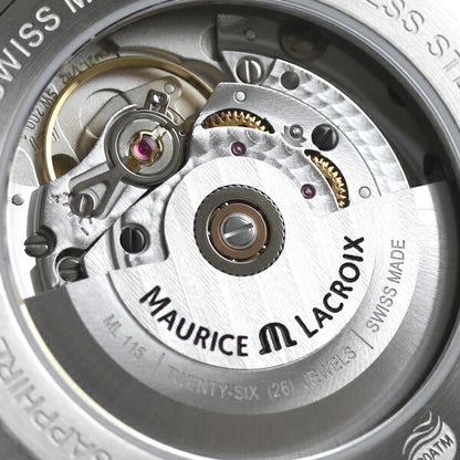 モーリスラクロア アイコン オートマティック 42mm スイス製 自動巻き 機械式 メンズ 腕時計 AI6008-SS002-230-1 MAURICE LACROIX グレー AI6008-SS002-230-1