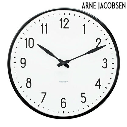 アルネ ヤコブセン 29cm クォーツ 電池式 掛時計 ブランド メンズ レディース ARNE JACOBSEN AJ43643 アナログ ホワイト 白 AJ43643