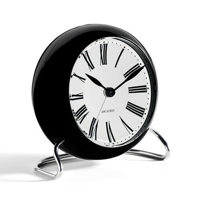 アルネ ヤコブセン 11cm クォーツ 電池式 置時計 ブランド メンズ レディース ARNE JACOBSEN AJ43671 アナログ ホワイト 白 AJ43671