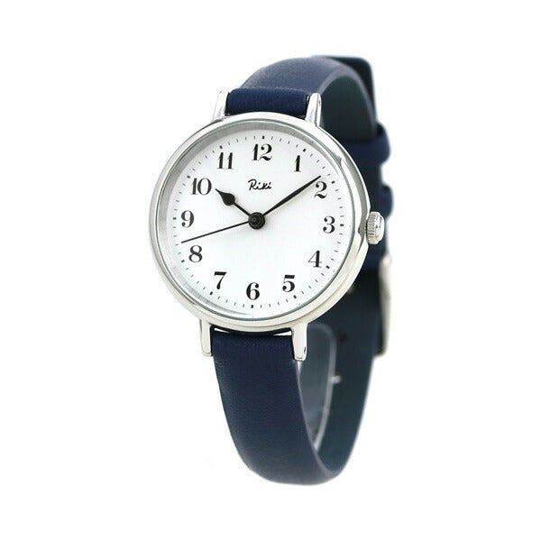 女子精工手表品牌Seiko Seiko腌制锁铁海军AKQK445 Alba Riki皮革表带观看AKQK445
