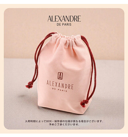 アレクサンドル ドゥ パリ ヘアクリップ レディース ブランド ALEXANDRE DE PARIS ヴァンドームLクリップ ICCL-12832-02-G5 GRIS PAILLETE ICCL-12832-02-G5