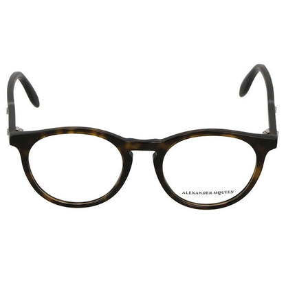 アレキサンダー・マックイーン 眼鏡 メンズ レディース ブランド Alexander McQueen AM0190O 002 INT OPT UNI ブラウン系 AM0190O-002-INT-OPT-UNI