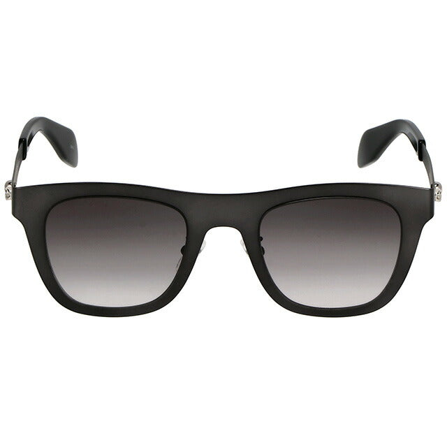 アレキサンダー・マックイーン サングラス メンズ レディース ブランド Alexander McQueen AM0280S 002 SMT SUN UNI ブラック AM0280S-002-SMT-SUN-UNI
