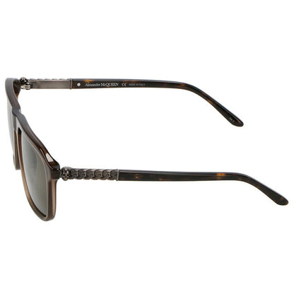 アレキサンダー・マックイーン サングラス メンズ ブランド Alexander McQueen AM0321S 003 INT SUN MEN ブラウン系 AM0321S-003-INT-SUN-MEN