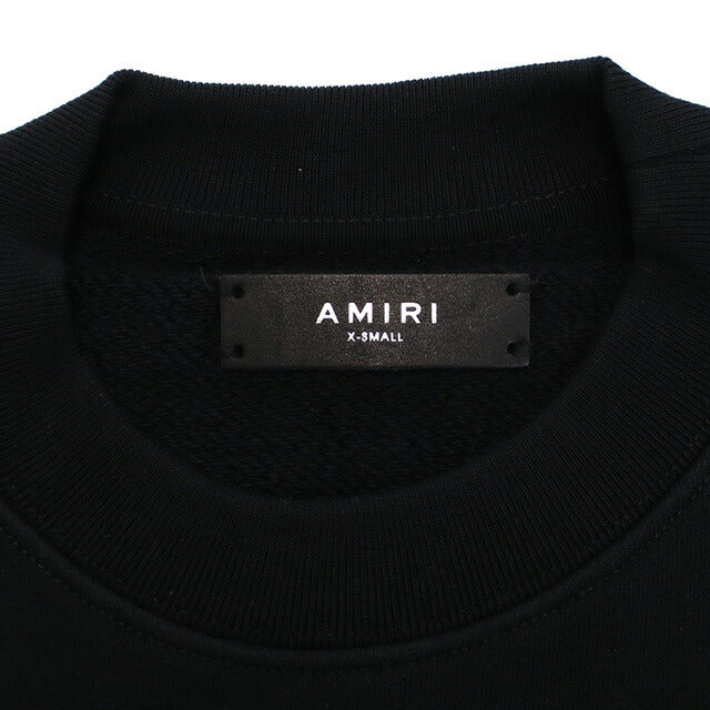 Sweat Women's Brand AMIRI USA PS22WJC003 BLACK Black Wear