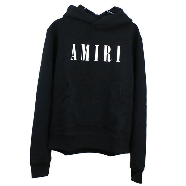 パーカー レディース ブランド AMIRI USA PS22WJH002 BLACK
