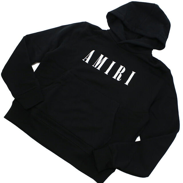 パーカー レディース ブランド AMIRI USA PS22WJH002 BLACK