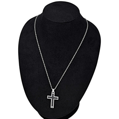 エンポリオ アルマーニ EMPORIO ARMANI EA EGS1705040 イーグルロゴ クロス リバーシブル ネックレス ペンダント アクセサリー ANEA00182M