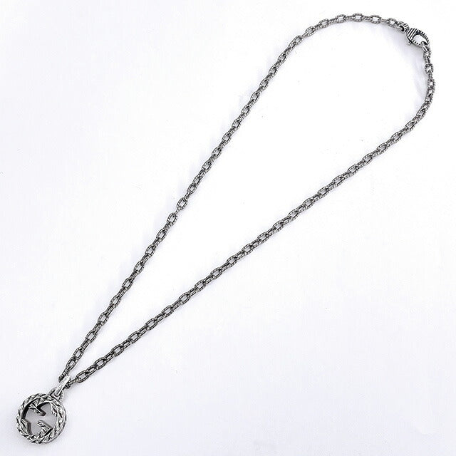 グッチ GUCCI 455307 J8400 0811 インターロッキング G ネックレス ペンダント メンズ レディース ユニセックス アクセサリー INTERLOCKING G NECKLACE ANGU00569M