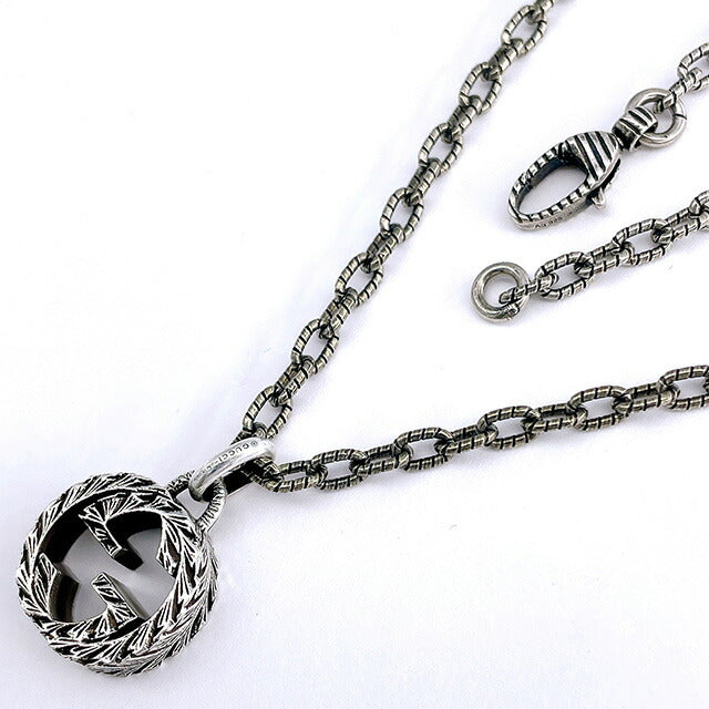 グッチ GUCCI 455307 J8400 0811 インターロッキング G ネックレス ペンダント メンズ レディース ユニセックス アクセサリー INTERLOCKING G NECKLACE ANGU00569M