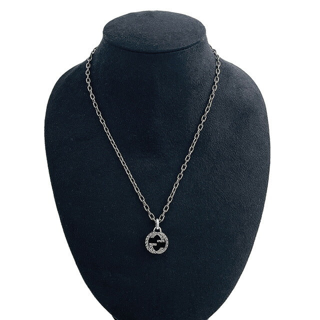 グッチ GUCCI 455307 J8400 0811 インターロッキング G ネックレス ペンダント メンズ レディース ユニセックス アクセサリー INTERLOCKING G NECKLACE ANGU00569M