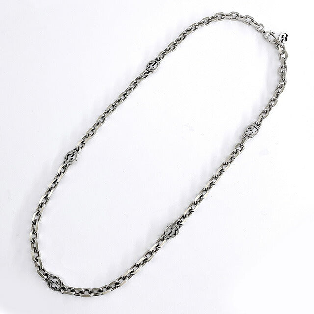 グッチ GUCCI 616941 J8400 0811 インターロッキング G ネックレス ペンダント シルバー メンズ レディース ユニセックス アクセサリー ANGU00571M