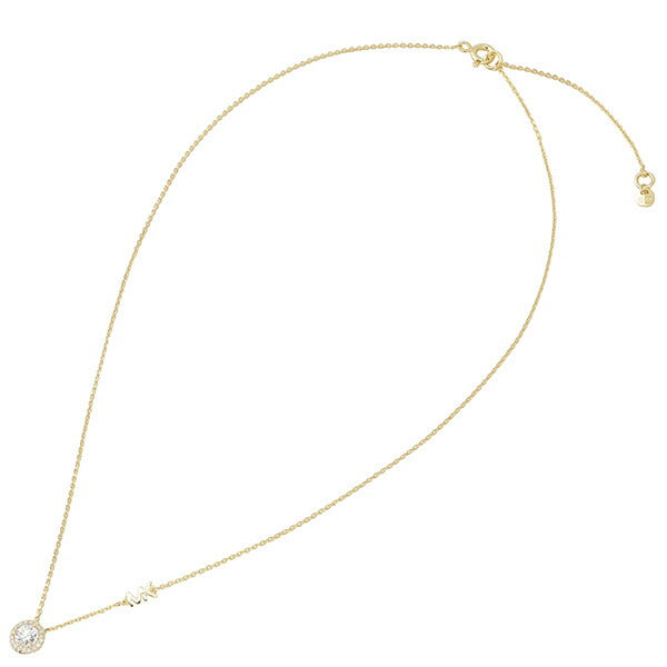 マイケルコース MICHAEL KORS MKC1208AN710 MKロゴ パヴェ スタッド ペンダント ネックレス ゴールド レディース アクセサリー ANMK00211L